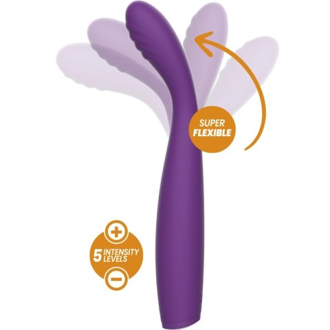 Rewolution REWOSTIM Elastyczny Wibrator FlexREWO, 19 cm, wodoodporny