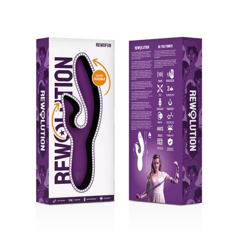 Rewolution Rewofun Machine Intymna z Krolikiem, Elastyczna, 19,5 cm, Rożowa