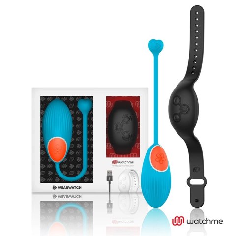 WEARWATCH EGG Blue - System WATCHME, Pilot Zegarek, 7 Trybow, Wodoodporny