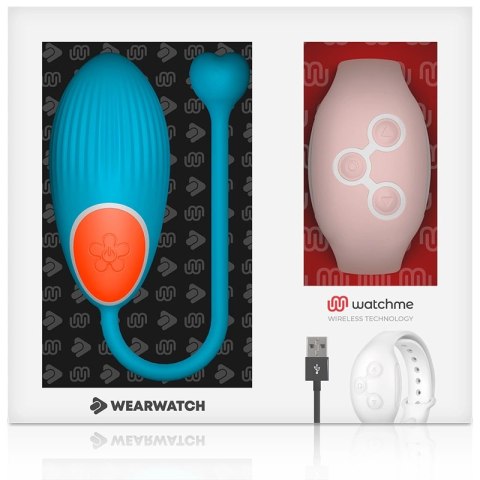 WEARWATCH EGG WatchMe Pilot - model niebiesko-rożowy, sterowanie zegarkiem