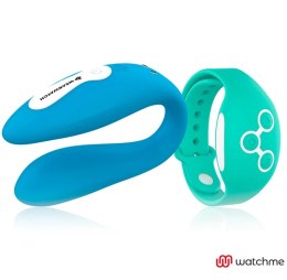 Wearwatch Dual WatchMe - model indygo/woda morska, z pilotem w formie zegarka