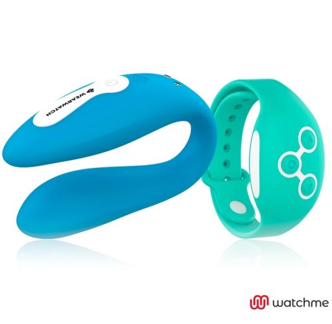 Wearwatch Dual WatchMe - model indygo/woda morska, z pilotem w formie zegarka