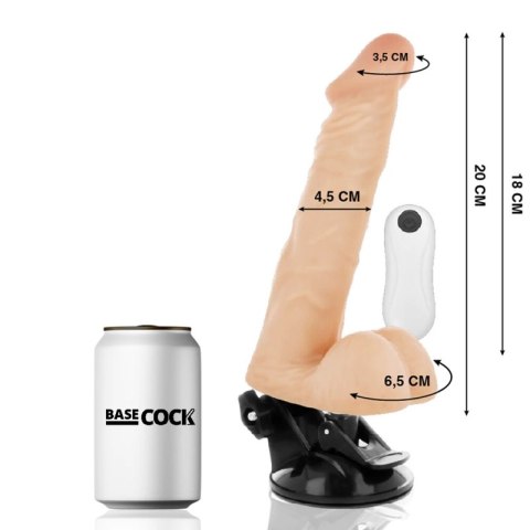 BASECOCK Pilot Przegubowy Model 20 cm x 4,5 cm TPE z Pilotem