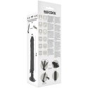 BASECOCK Wibrator Czarny 21 cm Pilot Przewodowy Elastyczny TPE