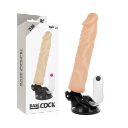 BASECOCK Wibrator zdalnie sterowany TPE 21x4 cm pilot przewodowy