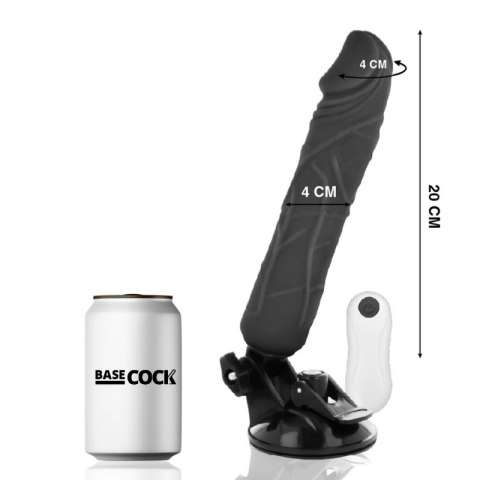 Basecock Model Zdalnie Sterowany Czarny 20 cm TPE 12 Trybow