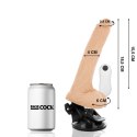 Basecock model przegubowy pilot 18,5 cm x 4 cm TPE z przyssawką
