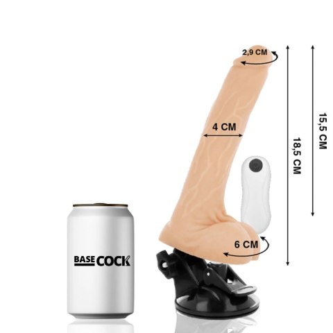 Basecock model przegubowy pilot 18,5 cm x 4 cm TPE z przyssawką