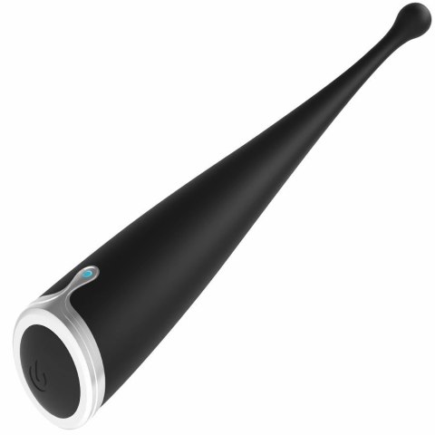 Brilly Glam Spot Vibe Czarny - Silikonowy Masażer Precyzyjny 17 cm