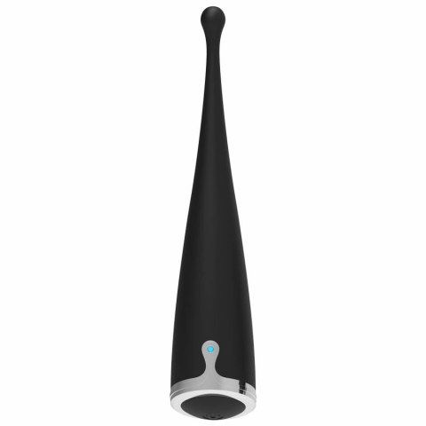 Brilly Glam Spot Vibe Czarny - Silikonowy Masażer Precyzyjny 17 cm