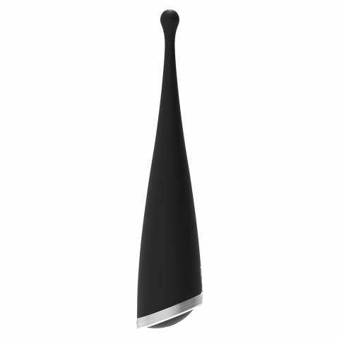 Brilly Glam Spot Vibe Czarny - Silikonowy Masażer Precyzyjny 17 cm