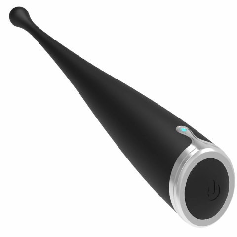 Brilly Glam Spot Vibe Czarny - Silikonowy Masażer Precyzyjny 17 cm