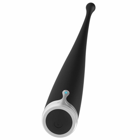 Brilly Glam Spot Vibe Czarny - Silikonowy Masażer Precyzyjny 17 cm