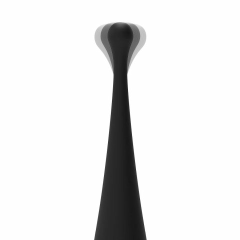 Brilly Glam Spot Vibe Czarny - Silikonowy Masażer Precyzyjny 17 cm