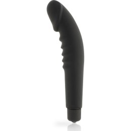 Dolce Vita Classic Black silikonowy model wibracyjny 7 trybow 158x31mm