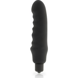 Dolce Vita Genius Black - silikonowy masażer wielofunkcyjny 150 mm