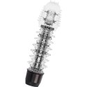 Glossy Axel Black - wibrujący system intymny TPE 14 cm wodoodporny