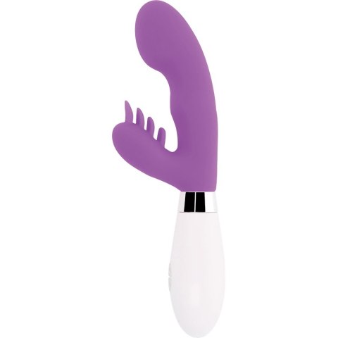Glossy Elvi Fioletowy Masażer Krolik 10 Trybow Silikonowy 12cm