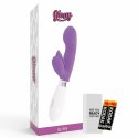 Glossy Elvi Fioletowy Masażer Krolik 10 Trybow Silikonowy 12cm