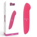 Glossy Phil model rożowy 13 cm - cichy masażer, wodoodporny ABS