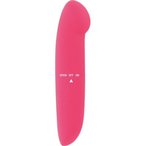 Glossy Phil model rożowy 13 cm - cichy masażer, wodoodporny ABS