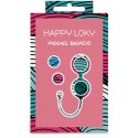 Happy Loky Koraliki Kegla 4 sztuki silikon medyczny rożne wagi