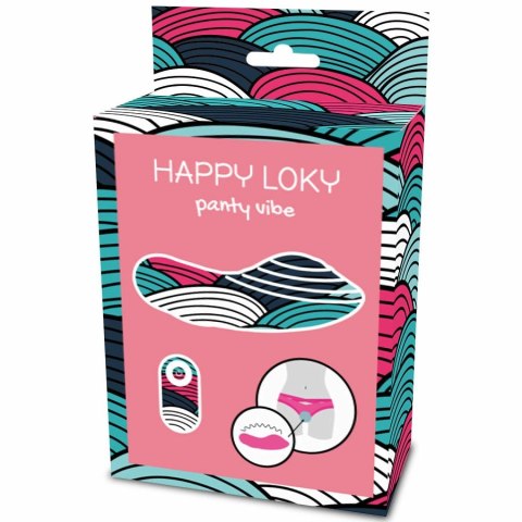 Happy Loky Vibe - System wibracyjny z pilotem, silikonowy, 8x4 cm