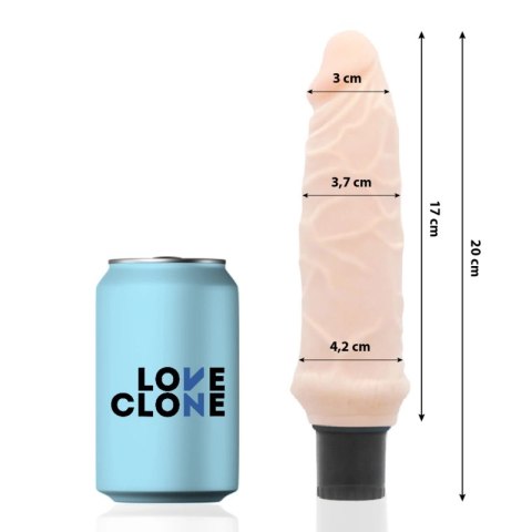 LoveClone Ivar 20 cm Samosmarujący model z regulacją wibracji