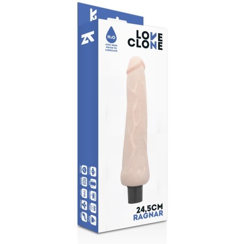LoveClone Ragnar 24,5 cm System Samosmarowania, elastyczny model