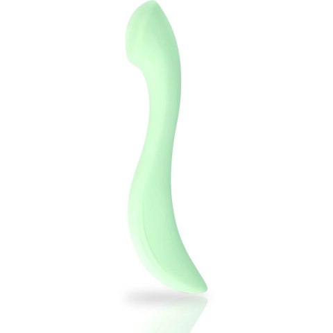 MIA Devon Zielony - Wibrator punktowy G, silikonowy, 10 trybow, 20 cm