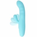 MIA Eiffel Turkusowy - Wibrujący model z podwojnym silnikiem, 20,7 cm