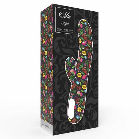 MIA Eiffel Turkusowy - Wibrujący model z podwojnym silnikiem, 20,7 cm