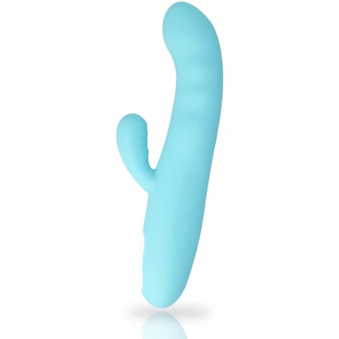 MIA Eiffel Turkusowy - Wibrujący model z podwojnym silnikiem, 20,7 cm
