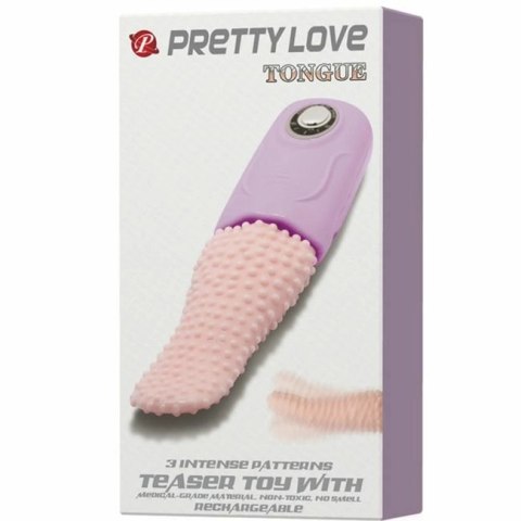 Pretty Love model z funkcją rotacji języka, ładowanie USB, TPR/ABS
