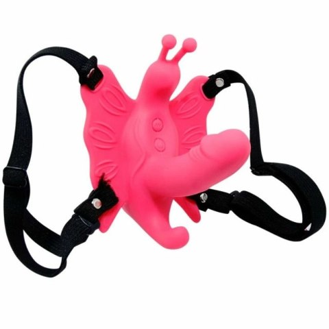 Baile Ultra Harness Motylkowy - Wibrująca uprząż z 10 trybami