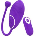 Galatea Otto Click&Play - stymulator par z pilotem, silikon liliowy 19cm
