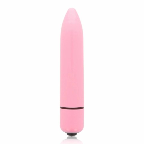 Glossy Brilliant Pink - kompaktowy model wibrujący, wodoodporny 87 mm