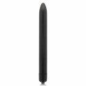 Glossy Brilliant Smukły Wibrator Czarny 165 mm ABS Wodoodporny