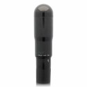 Glossy Brilliant - dyskretny mini masażer wibracyjny czarny, wodoodporny