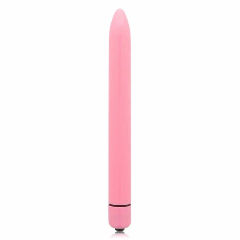 Glossy Slim - wibrujący model precyzyjny, rożowy, wodoodporny ABS