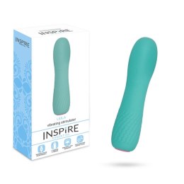 INSPIRE ESSENTIAL Leila - Elastyczny model silikonowy, turkusowy, ładowalny