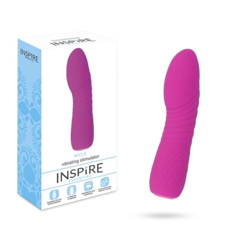 INSPIRE ESSENTIAL Myla fioletowy - kompaktowy model ładowany USB, 12 trybow