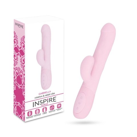 Inspire Sense Gabriella Multifunkcyjny model silikonowy rożowy 23,8 cm