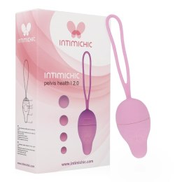 Intimichic Pelvis Health I 2.0 - Zestaw do ćwiczeń mięśni dna miednicy, silikon