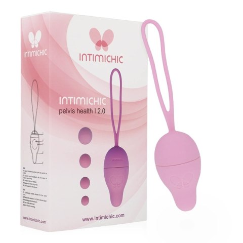 Intimichic Pelvis Health I 2.0 - Zestaw do ćwiczeń mięśni dna miednicy, silikon