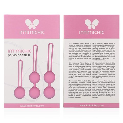 Intimichic Pelvis Health II zestaw trenażerow dna miednicy 3 rozmiary
