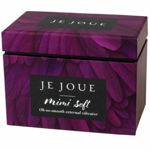 Je Joue Mimi Soft Violet - Miękki masażer z silnym systemem wibracji