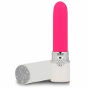 LYPS STYLE CLEO Biało-Rożowy Wibrator w Kształcie Szminki USB 10 Trybow