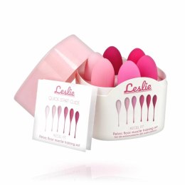 Leslie Zestaw Fit 6 Obciążnikow do Treningu Mięśni Kegla, silikonowy