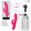 Moressa Ethan Premium silikonowy model dwusilnikowy fioletowy 205mm